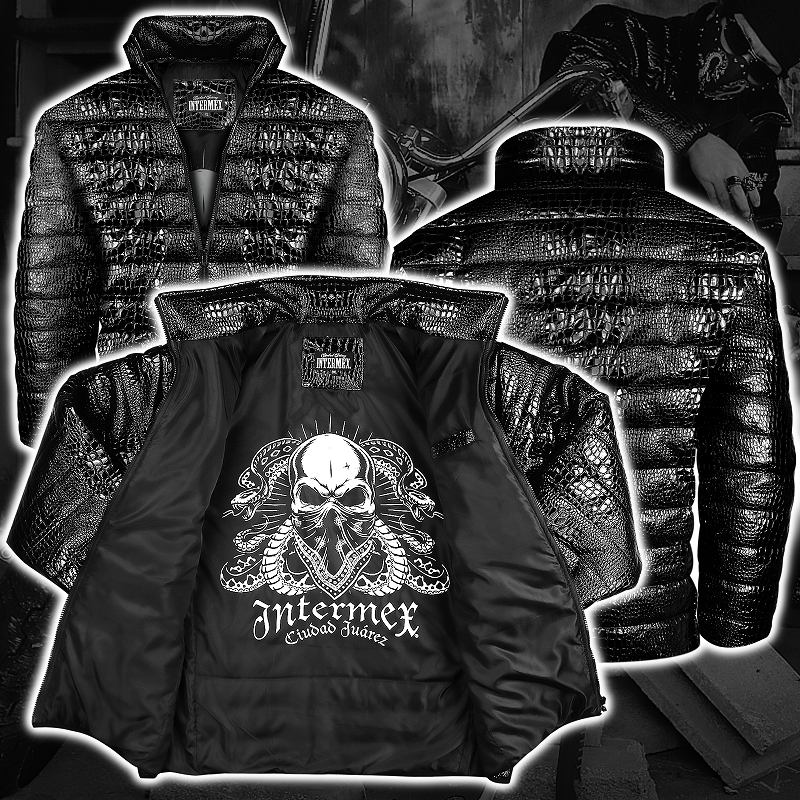 楽天市場】クロコ レザー調 中綿ジャケット メンズファッション