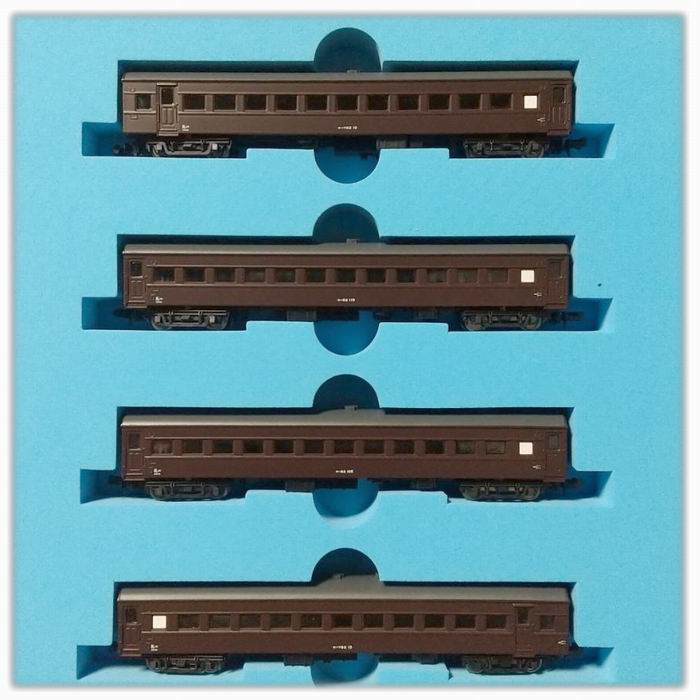 楽天市場】国鉄 オハ62系客車 北海道仕様 4両セット A-5721 Nゲージ