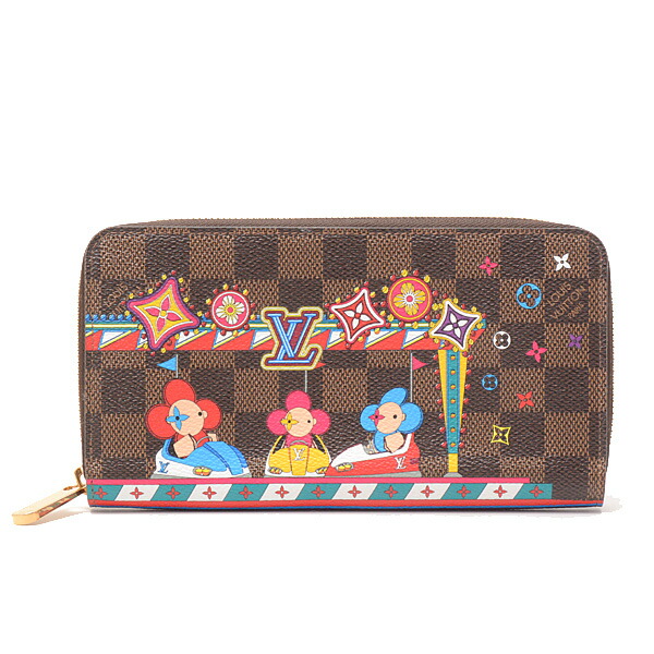 楽天市場】ルイヴィトン 財布 レディース ダミエ ジッピーウォレット