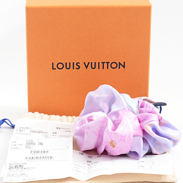 楽天市場】ルイヴィトン 髪飾り レディース シュシュ LVオーロラ