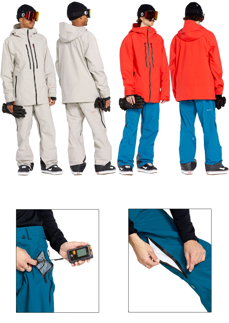 楽天市場】24-25 VOLCOM/ボルコム GUIDE GORE-TEX pant 着用説明動画