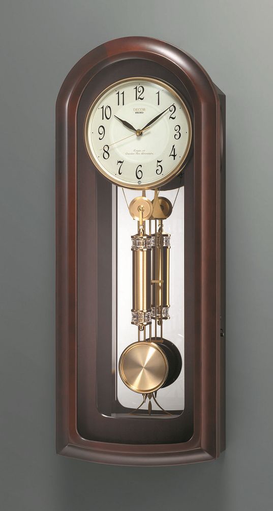 楽天市場】報時振り子時計デコール セイコーDECOR SEIKO電波振り子時計