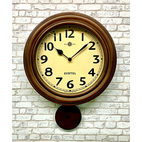 楽天市場】【電波時計】新生活 卒業祝い 壁掛け時計 振り子 時計