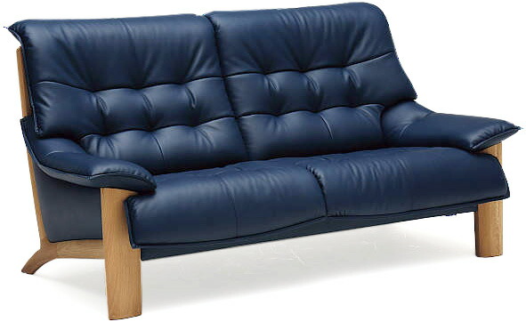 楽天市場】カリモク ZU4912/ZU4962 2人掛け椅子 幅162 2P本革ソファ