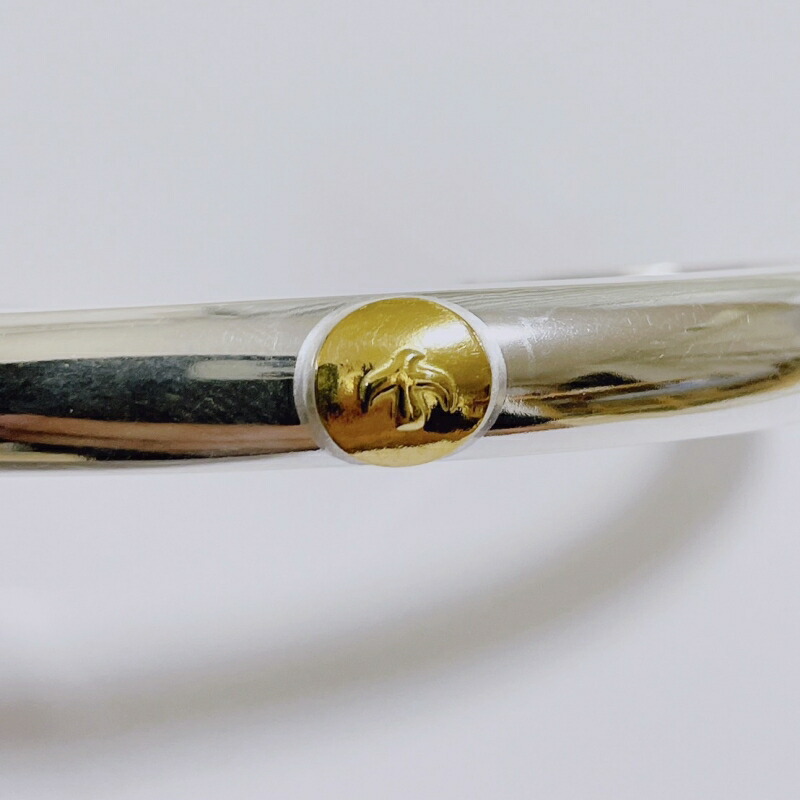 楽天市場】24金イーグル顔ブレスL メンズ バングル ブレスレット