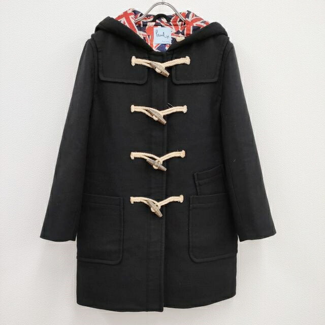 楽天市場】Paul Smith サイズ38 ウール ダッフルコート ブラック