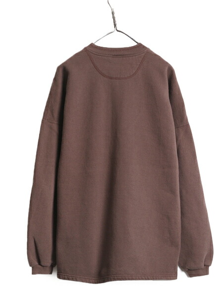 楽天市場】90s USA製 ラッセル ヘンリーネック 無地 スウェット メンズ