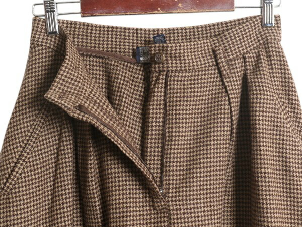 楽天市場】80s USA製 ラルフローレン 千鳥 チェック ウール ロング