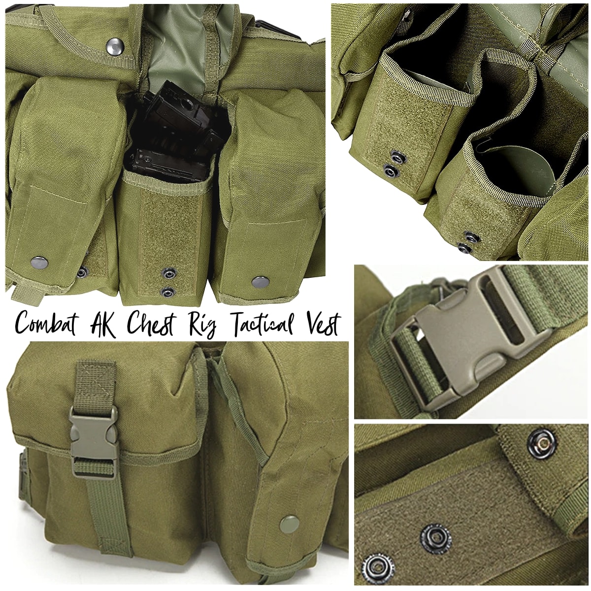 楽天市場】全3色! フリーサイズ [Men's Combat AK Chest Rig Tactical