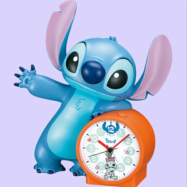 楽天市場】スティッチ 目覚まし時計◇送料無料◇リロ＆スティッチ 時計