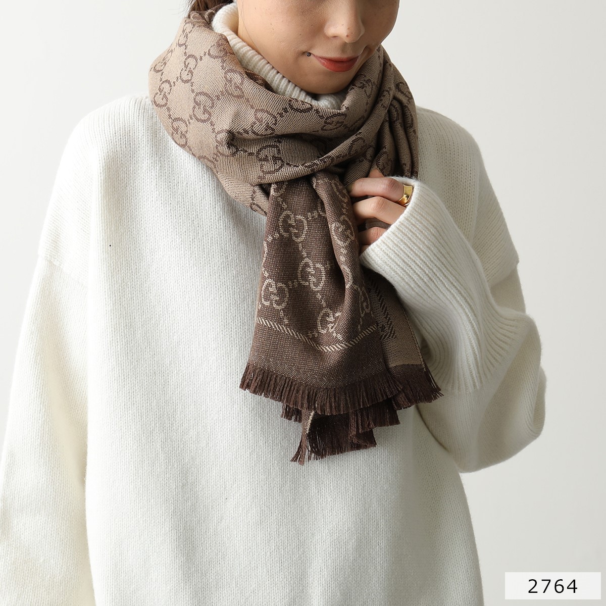 楽天市場】GUCCI グッチ 133483 3G200 カラー6色 マフラー ストール