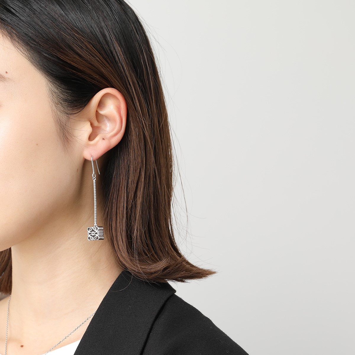 楽天市場】LOEWE ロエベ ピアス ANAGRAM DROP アナグラム ドロップ