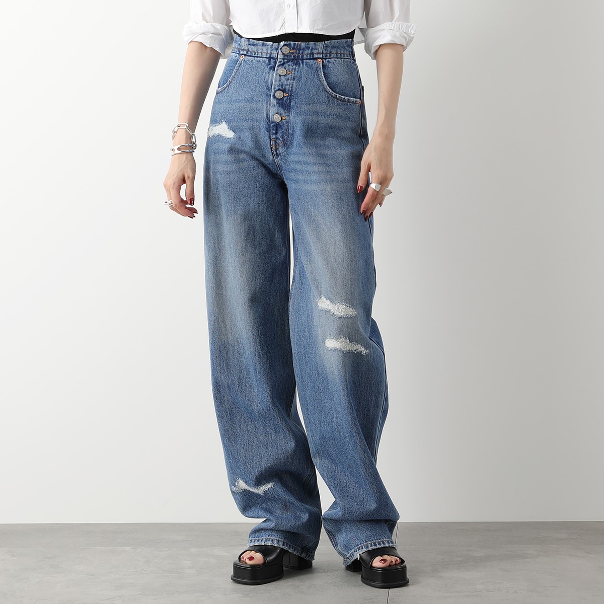 楽天市場】MM6 エムエムシックス メゾンマルジェラ ジーンズ S52LA0187