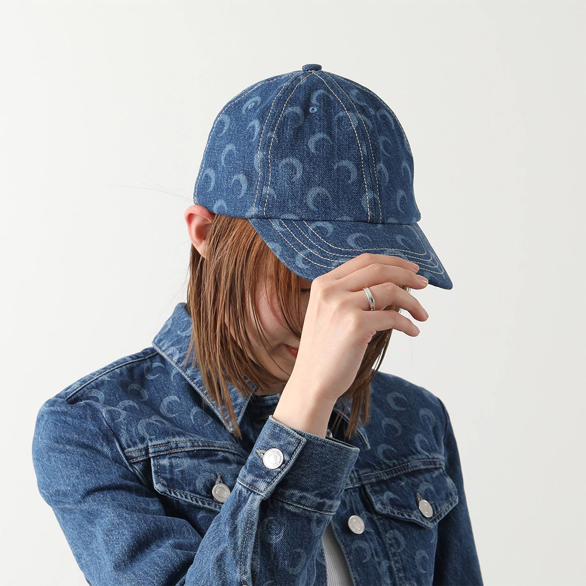 楽天市場】Marine Serre マリーン セル ベースボールキャップ