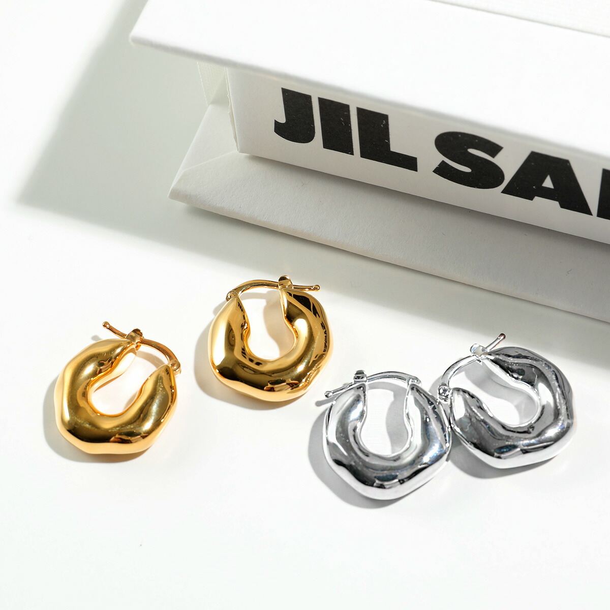 楽天市場】JIL SANDER ジルサンダー ピアス NEW LIGHTNESS EARRINGS 2