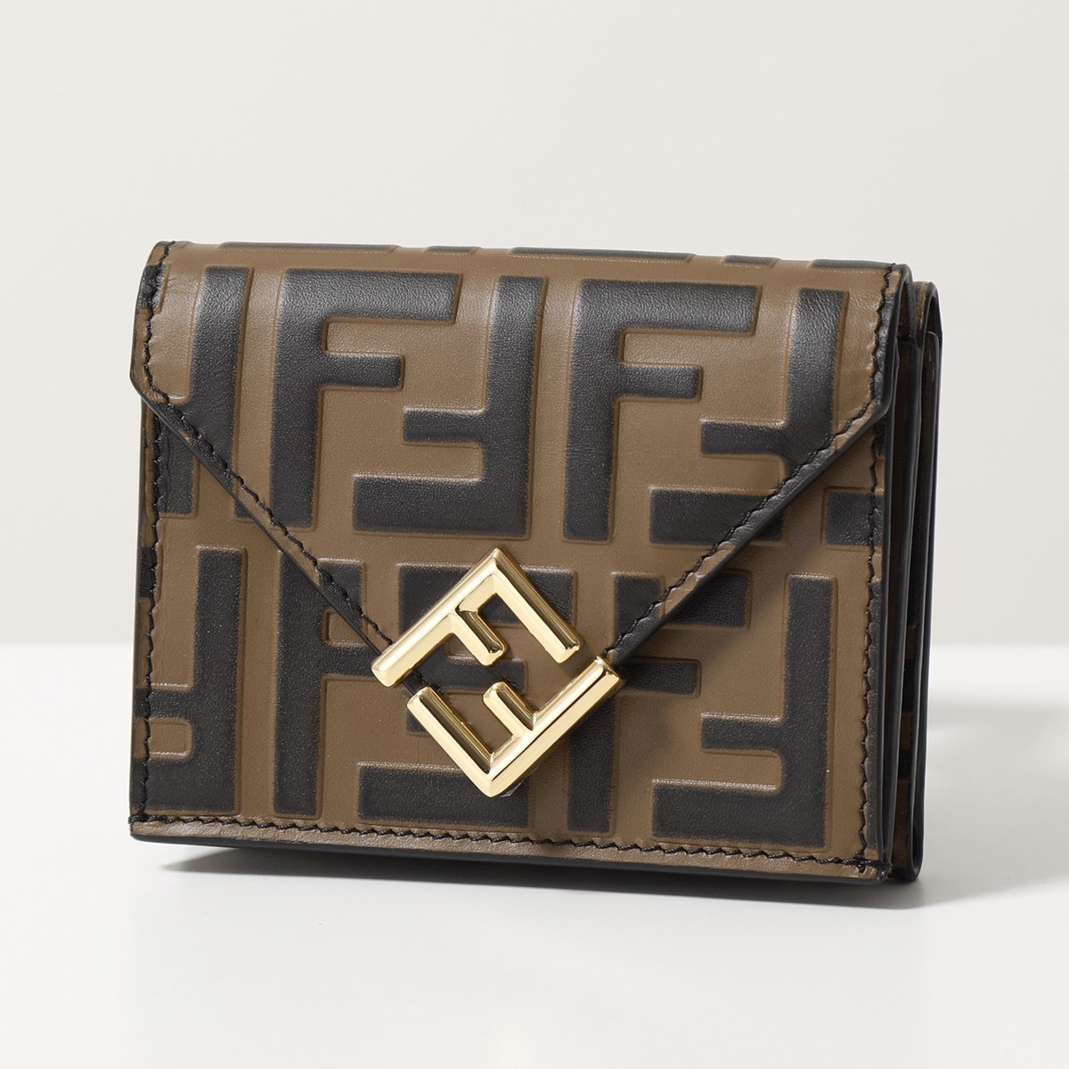 楽天市場】FENDI フェンディ 三つ折り財布 FFダイヤモンド 8M0480 ADYM