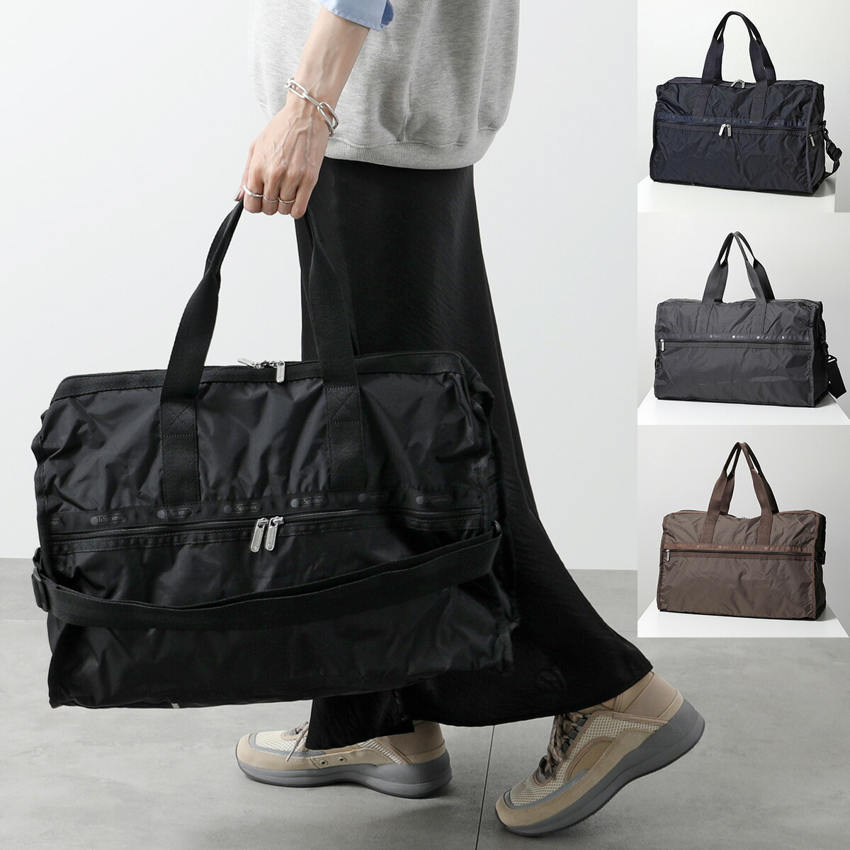 楽天市場】LeSportsac レスポートサック ボストンバッグ DELUXE LG