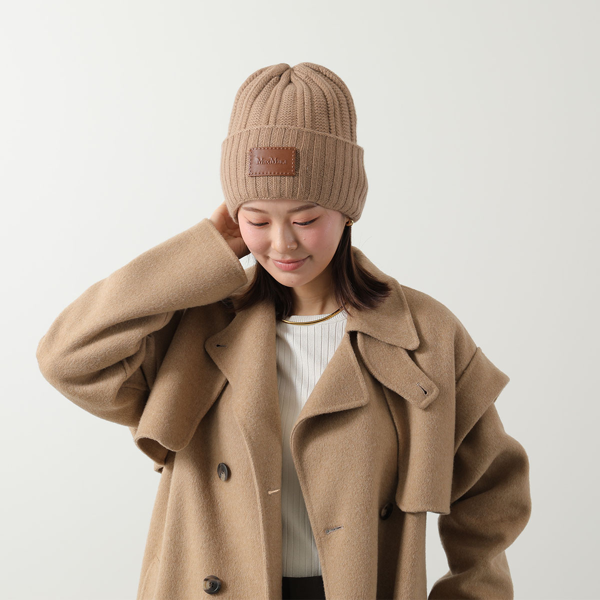 楽天市場】MAX MARA マックスマーラ ニット帽 MACBETH マクベス