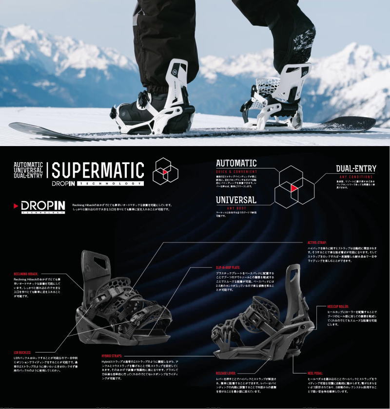 楽天市場】【即納】24-25 NIDECKER SUPERMATIC ナイデッカー