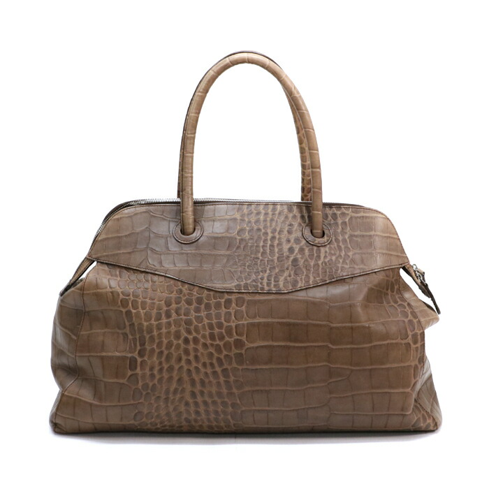 楽天市場】フルラ FURLA ボストンバッグ クロコ型押しレザー 旅行