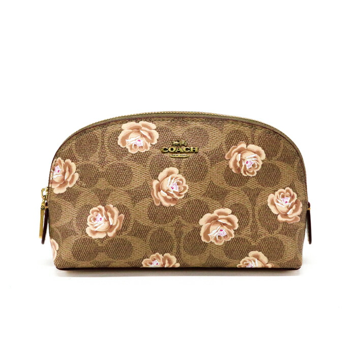 楽天市場】コーチ COACH コスメポーチ レザー PVC シグネチャー