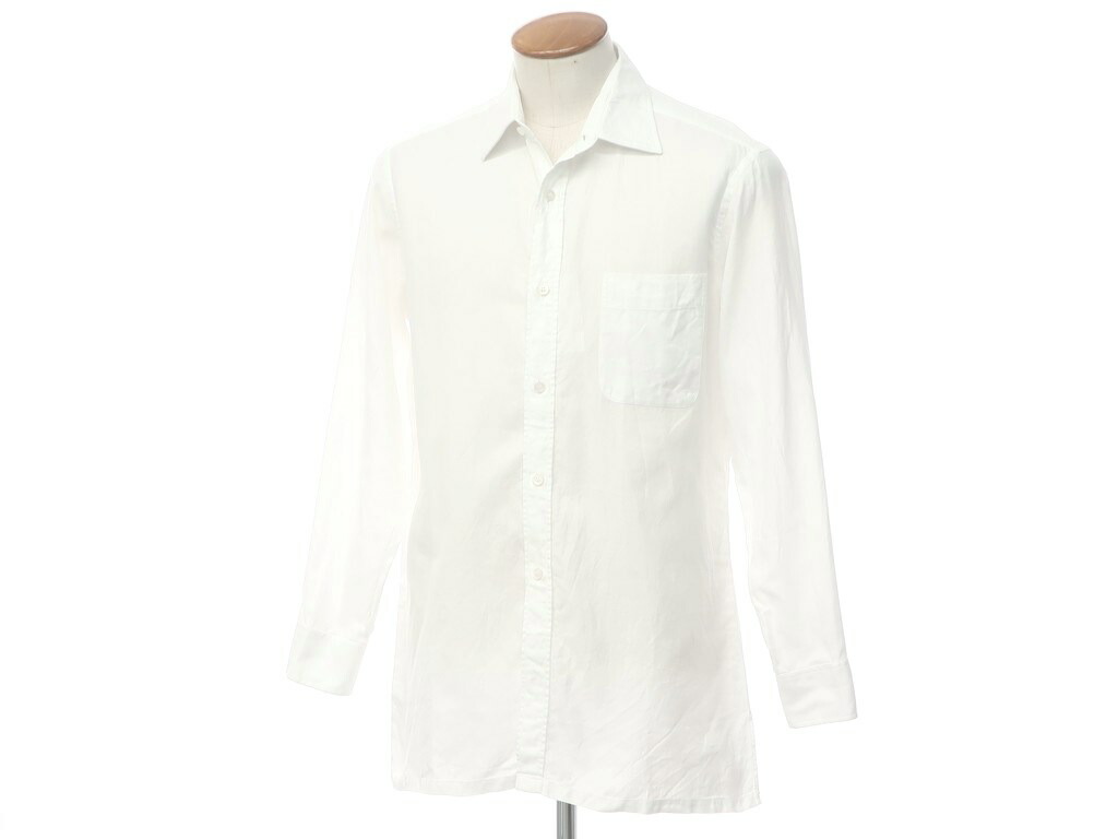 楽天市場】【中古】シャルベ CHARVET コットン レギュラーカラー