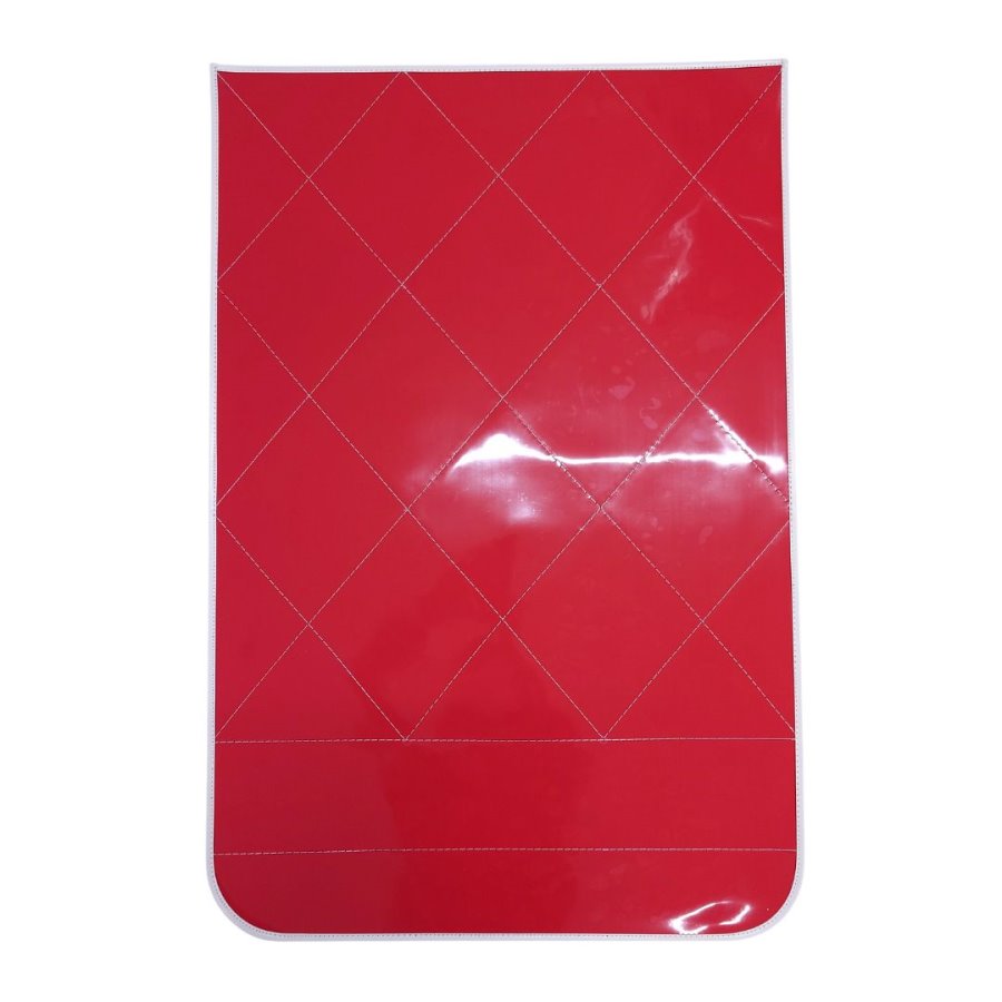 楽天市場】ASカラーミシン泥除け(表赤/裏黒/フチ白)ヨコ600mmタテ900mm