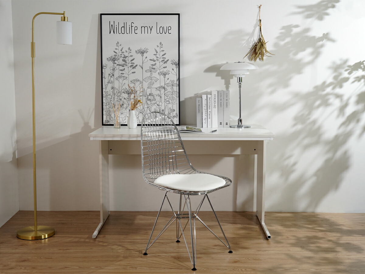 楽天市場】【完成品/組立済】シェルチェア DKR ワイヤーチェア シート