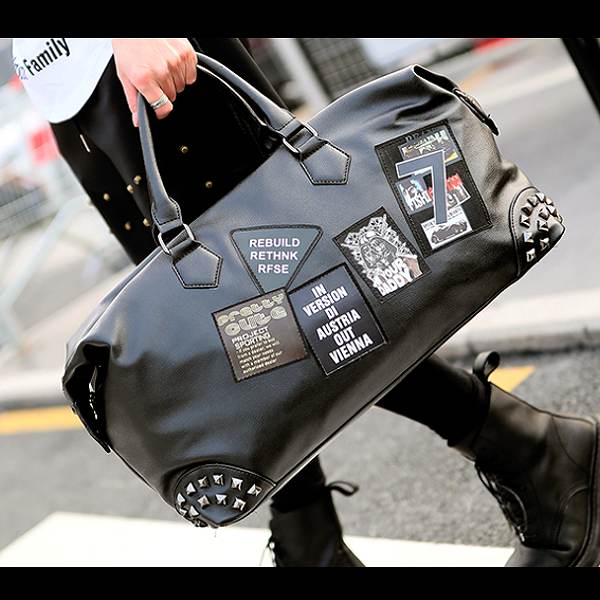 楽天市場】ボストンバッグ 大容量 大きめ メンズ 旅行バッグ ワッペン