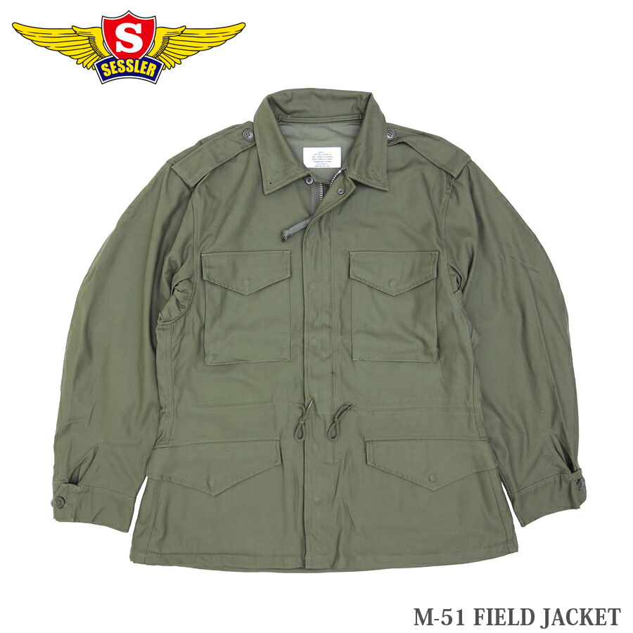 楽天市場】SESSLER（セスラ） TYPE M-1951 FIELD JACKET A-1018