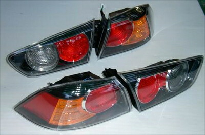 楽天市場】ギャランフォルティス ブラック仕様テールランプセット