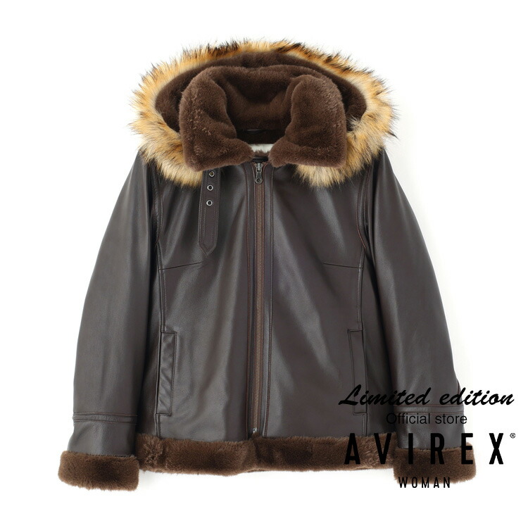 楽天市場】◇AVIREX 公式通販｜《直営店限定》GOAT VEGE HOOD LEATHER
