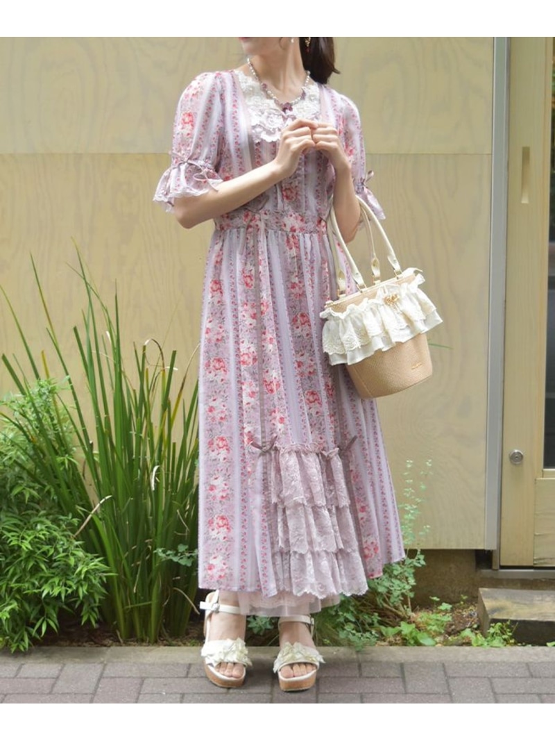 楽天市場】【SALE／11%OFF】カントリーローズワンピース axes femme