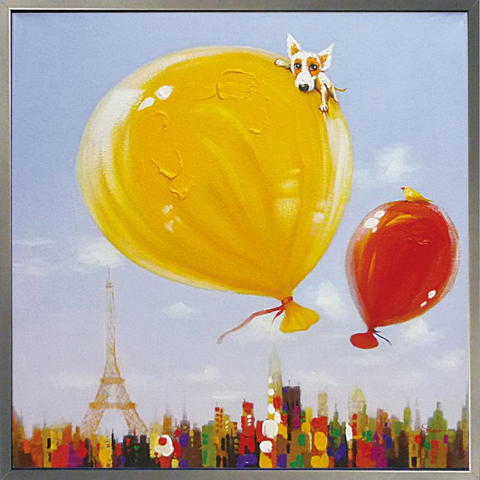 楽天市場】【スーパーSALE10％OFF】絵画 アート バルーン ドッグ