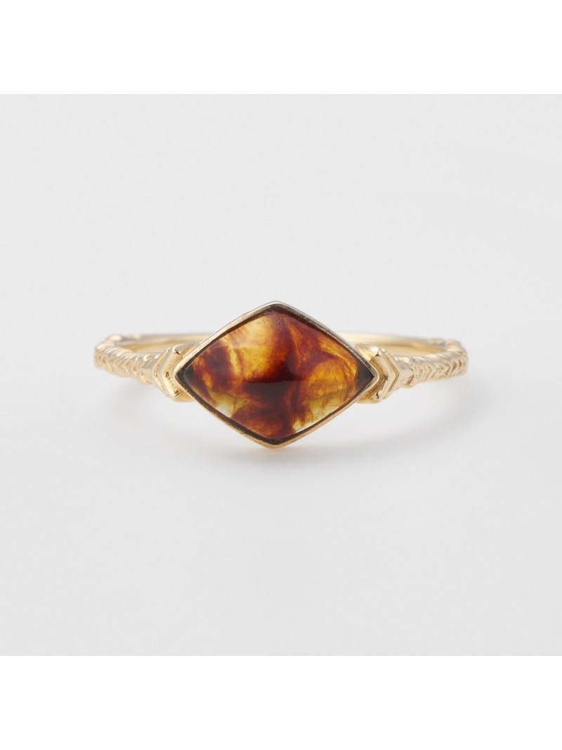 楽天市場】K10アンバーリング agete アガット アクセサリー・腕時計