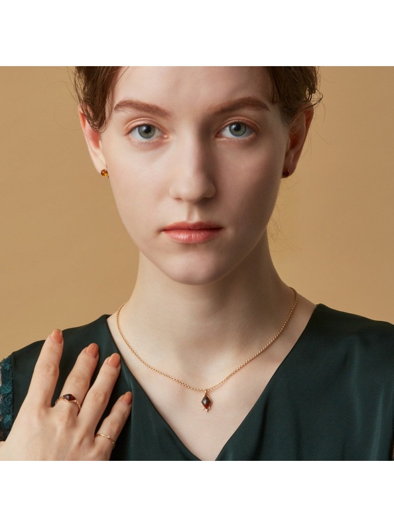 楽天市場】K10アンバーリング agete アガット アクセサリー・腕時計