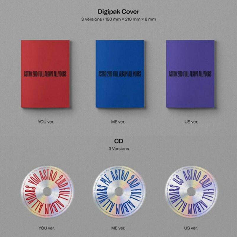 楽天市場】☆配送無料☆特典ポスター付き☆ ASTRO 2nd Full Album ALL