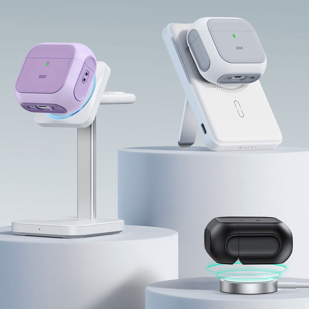 楽天市場】AirPods Pro 3 第3世代 AirPods4ケース ESR ORBIT MagSafe