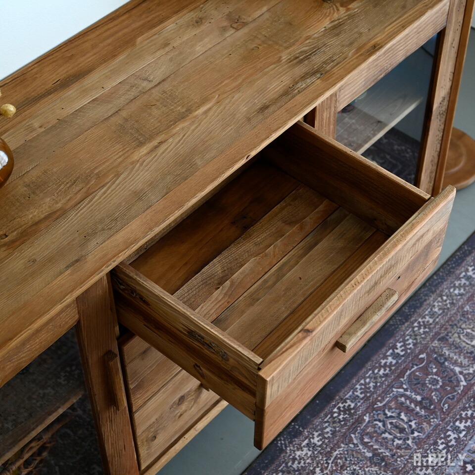 楽天市場】サイドボード 棚 古材 キャビネット 飾り棚 用箪笥 引き出し