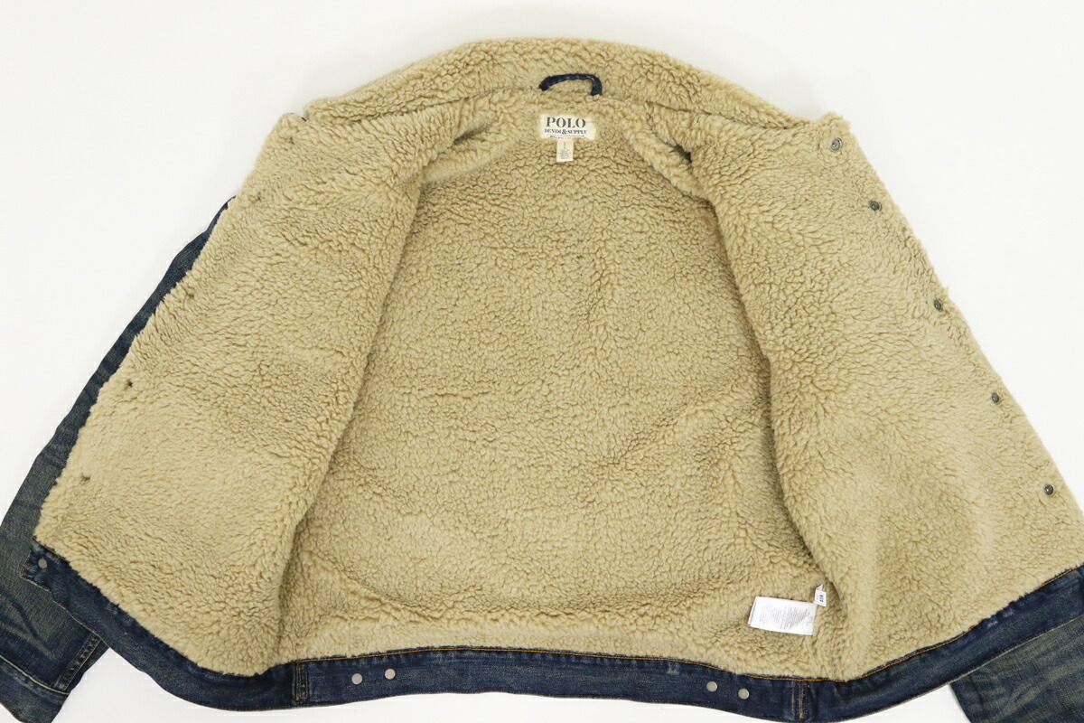 楽天市場】デニム&サプライ ラルフローレン メンズ ボア ライナー
