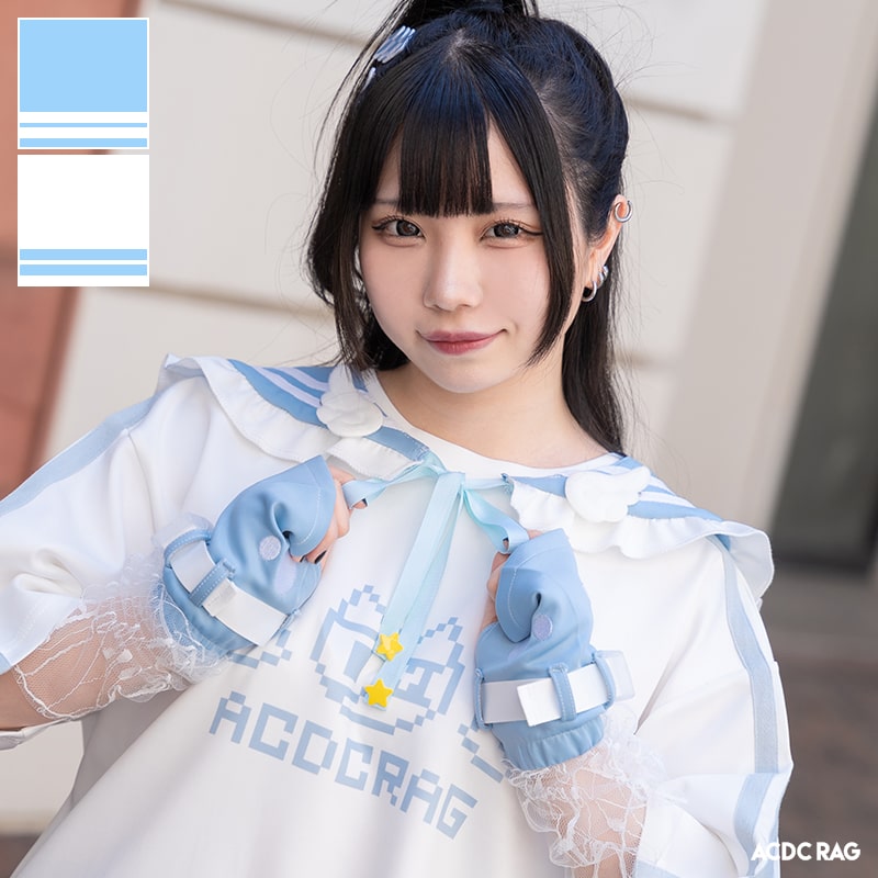 楽天市場】天使の通学 つけ襟 付け襟 ジャージ 原宿 原宿系