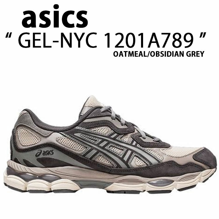 楽天市場】asics アシックス スニーカー GEL-NYC OATMEAL OBSIDIAN