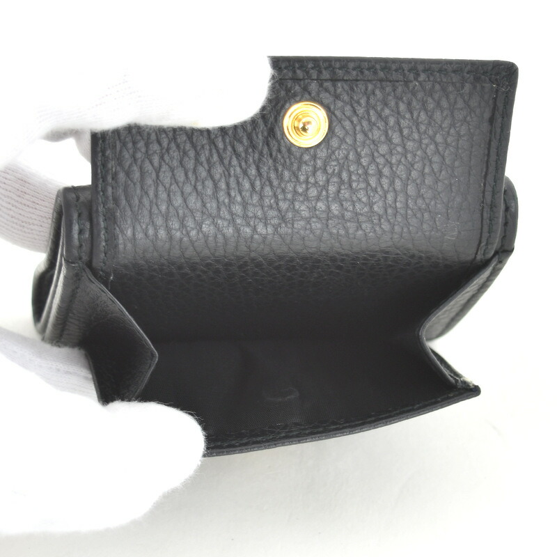 楽天市場】グッチ 財布 三つ折り財布 523277 GGマーモント ブラック