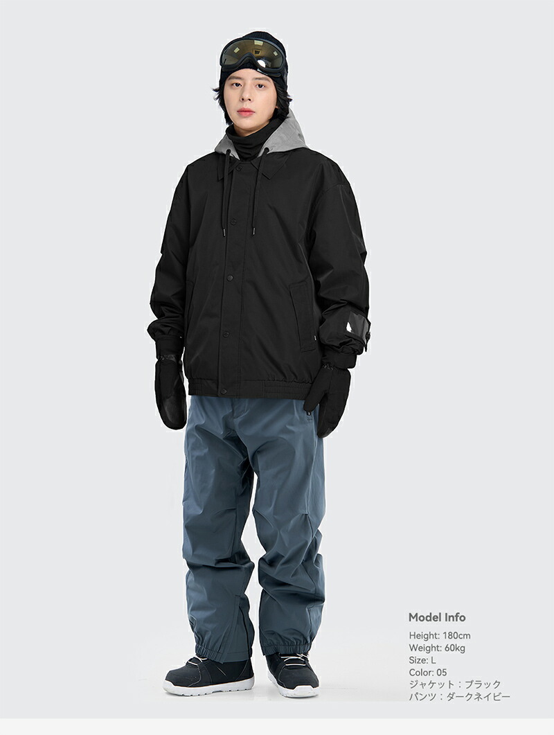 楽天市場】スノーボードウェア スキーウェア メンズ 上下セット スノボ