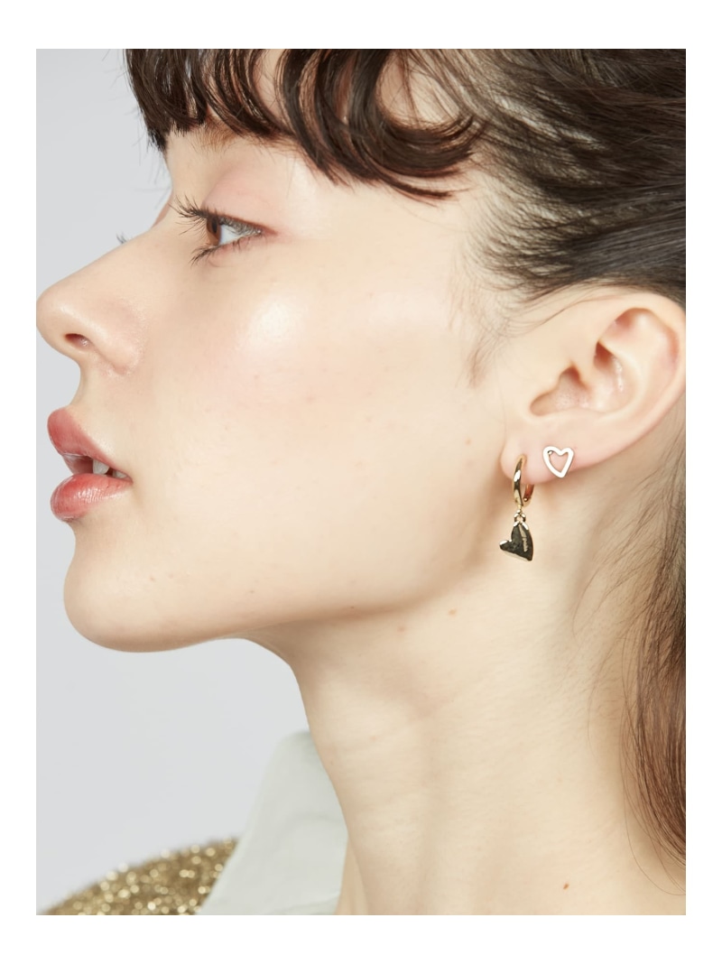 楽天市場】ハート ピアス セット To b. by agnes b. アニエスベー