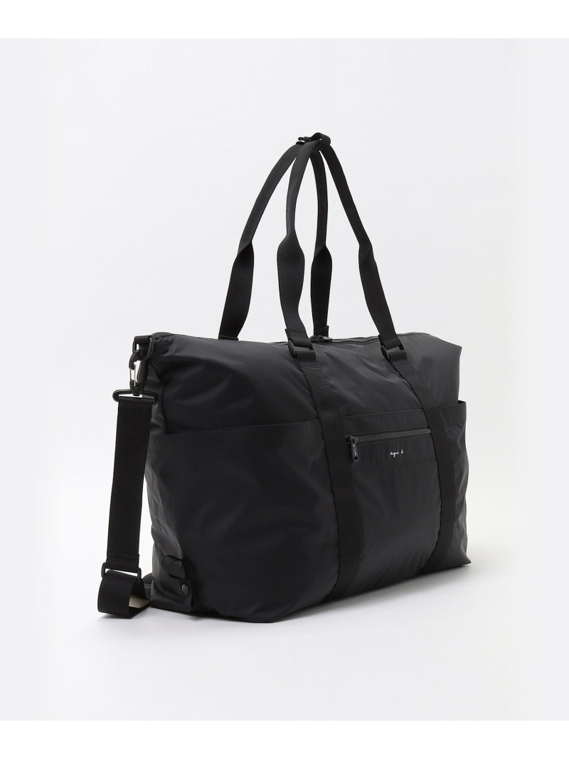 楽天市場】2wayボストンバッグ QAT01-02 agnes b. VOYAGE アニエスベー