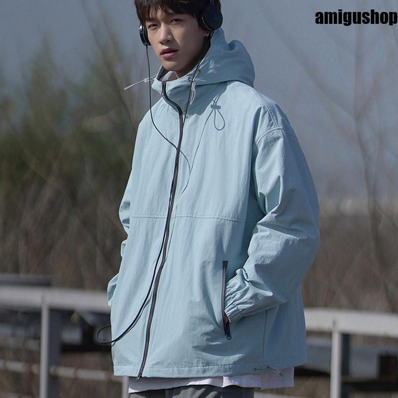 楽天市場】マウンテンパーカー メンズ ウィンドブレーカー フード付け