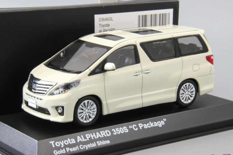 京商】初代 トヨタ アルファード 1/43スケール 京商】初代 トヨタ