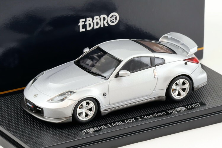 楽天市場】エブロ 1/43 日産 フェアレディZ バージョンニスモ 2007 Z33
