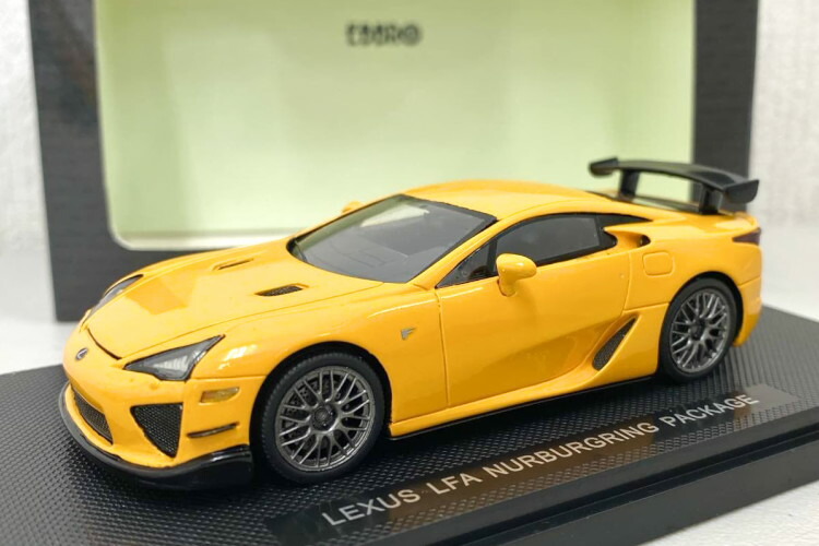 楽天市場】エブロ 1/43 レクサス LFA ニュルブルクリンクパッケージ